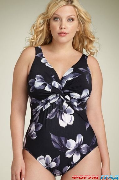 Купальники для полных