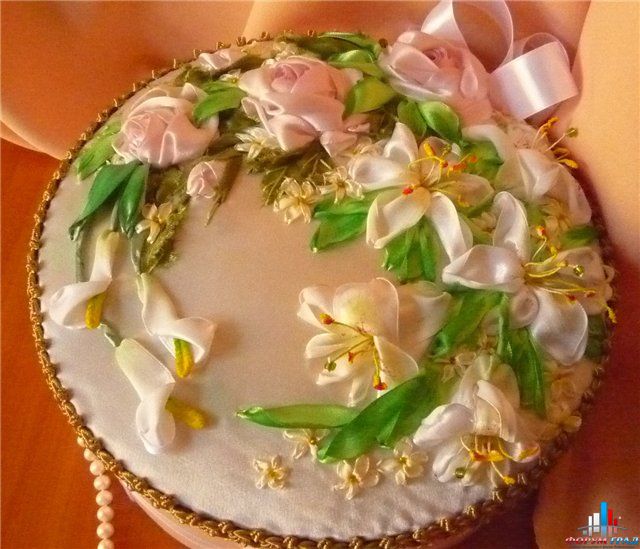 Вышивка лентами Для вдохновения