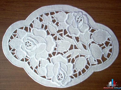 Вышивка ришелье. Примеры