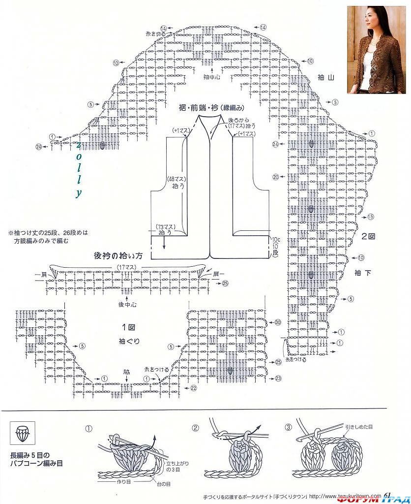 Коричневый кардиган