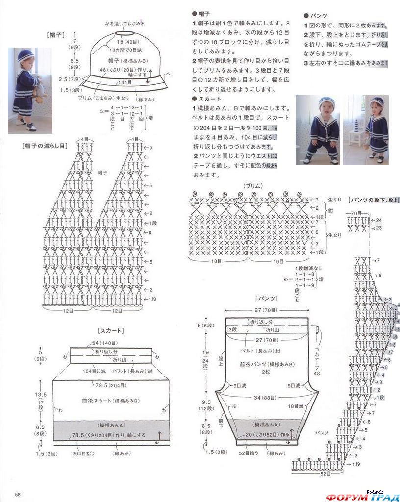 Матросский костюмчик