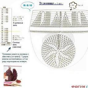вязаная белка