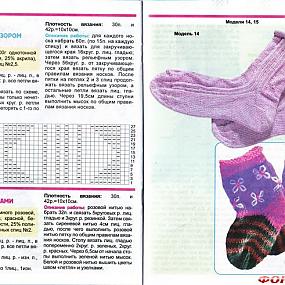 вязаные носки