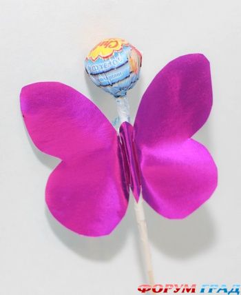 букет из конфет