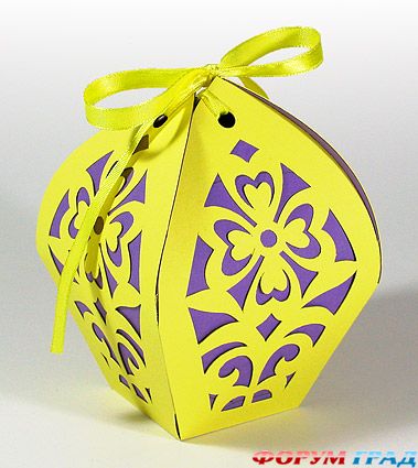 корзинки из бумаги