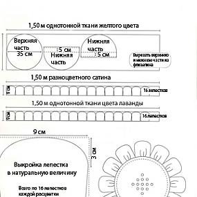 детская подушка выкройка