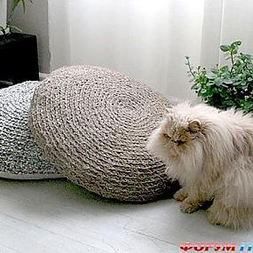 подушка для кошки