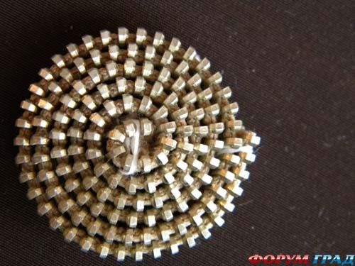 из старой молнии