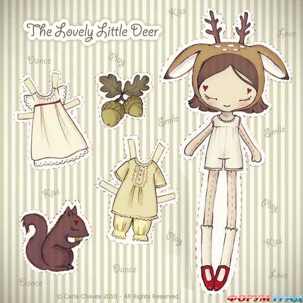 бумажные куклы