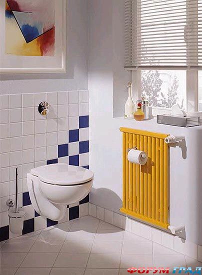 радиаторы отопления в ванной