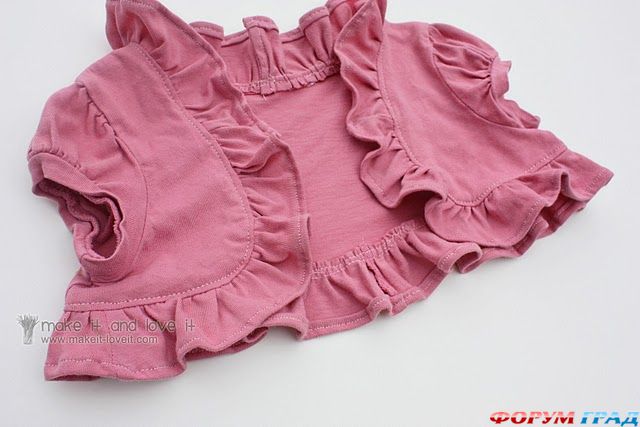 детское болеро