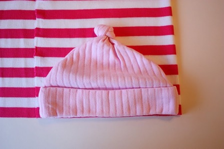 шапочка для новорожденного