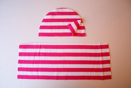 шапочка для новорожденного