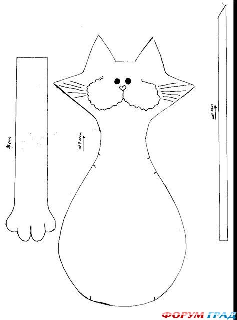 выкройки кошек