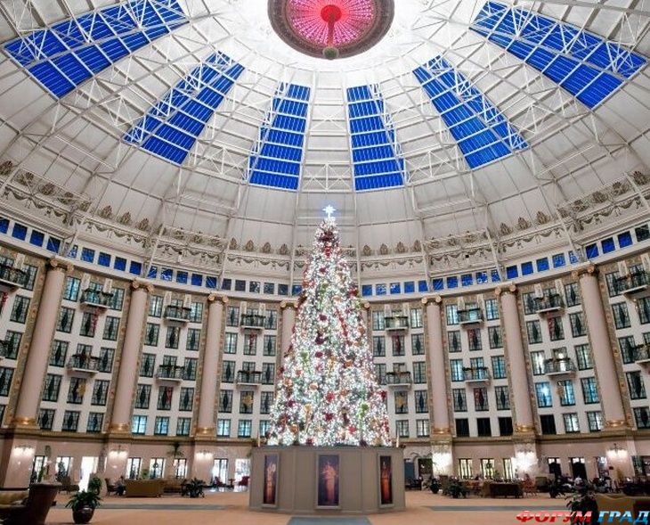 В отеле West Baden Springs