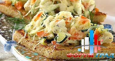 Гренки овощные