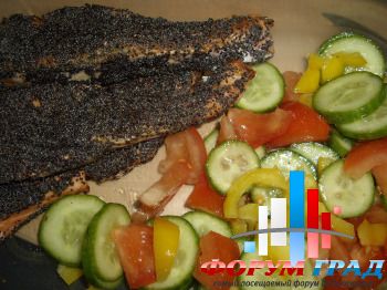 Рыба в маке