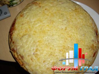 пицца с сыром