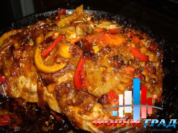 Свинина с перцем
