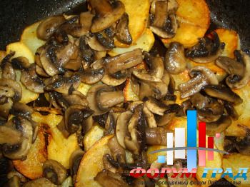 картошка с грибами