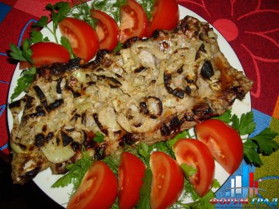 ребрышки барбекю 