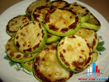 Жаренные кабачки