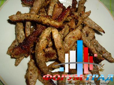 обжарка из говядины