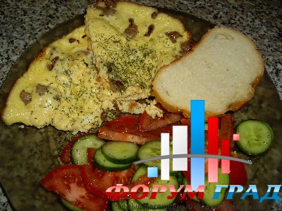 Омлет на завтрак