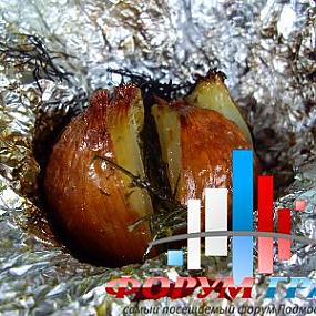 запеченный лук