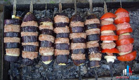 Баклажан шашлык