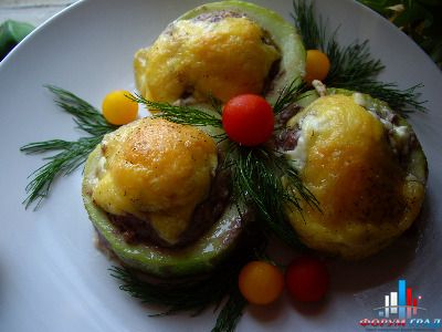 Фаршированные кабачки