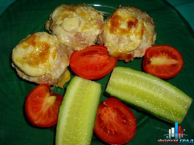 Котлеты с сыром