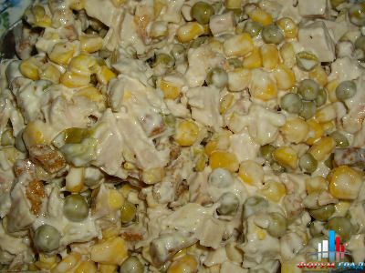 Салат с курицей