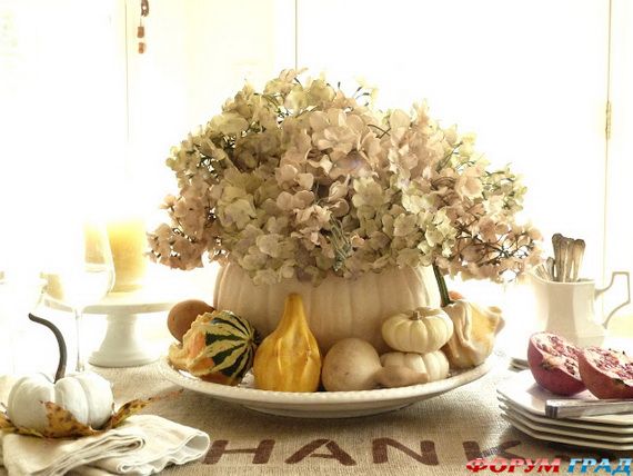 Белые тыквы