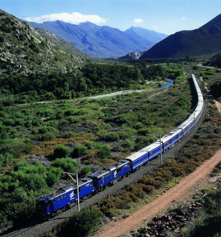 Отель в поезде Blue Train