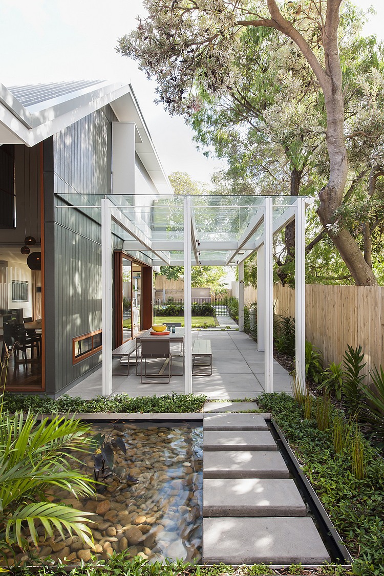 Ландшафтный дизайн загородного дома Coogee House в Австралии