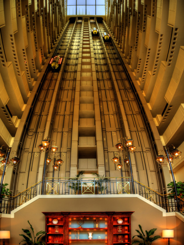 Лифт в гостинице