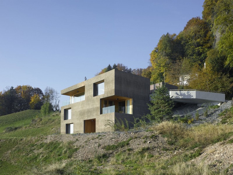 Внешний вид резиденции Vitznau в Швейцарии
