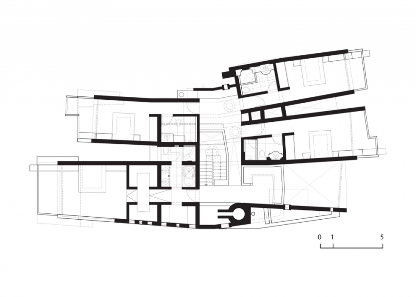 План частного дома La Planicie в футуристическом стиле, Перу