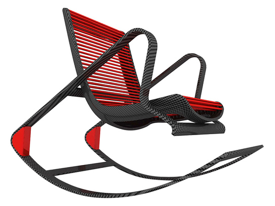 Пластиковое кресло современного дизайна