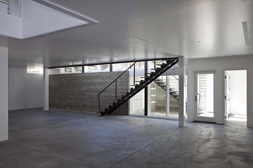 Лестница частного дома в Купертино, Калифорния