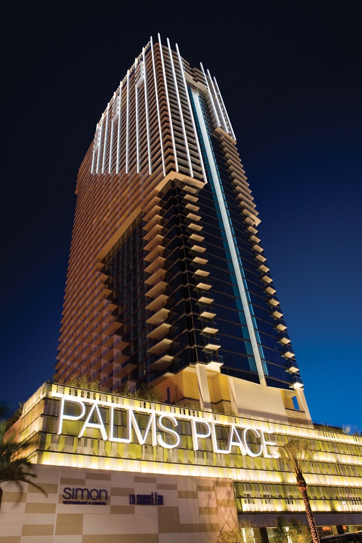 Дизайн отеля Plams Casino Resort в США