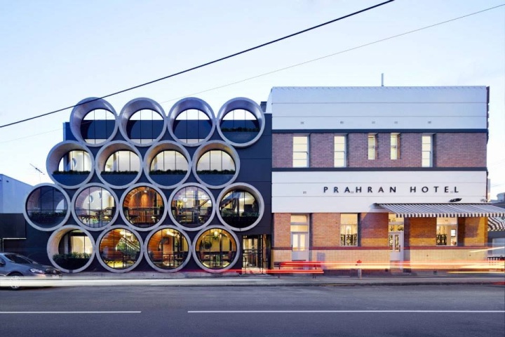 Внешний вид Prahan Hotel в Мельбурне