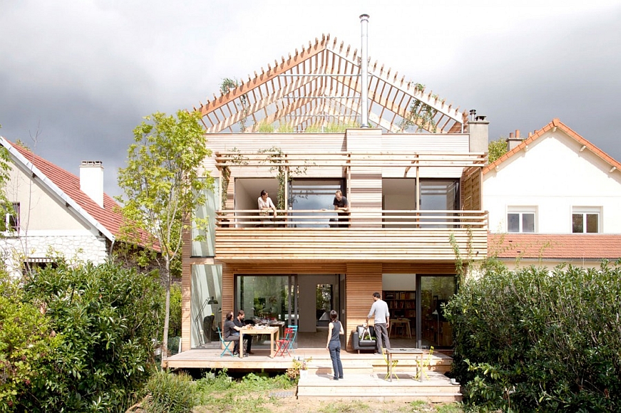 Дизайн каркасного дома Eco-Sustainable House