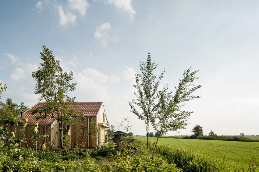 Ландшафтный дизайн участка семейного загородного дома в Роттердаме