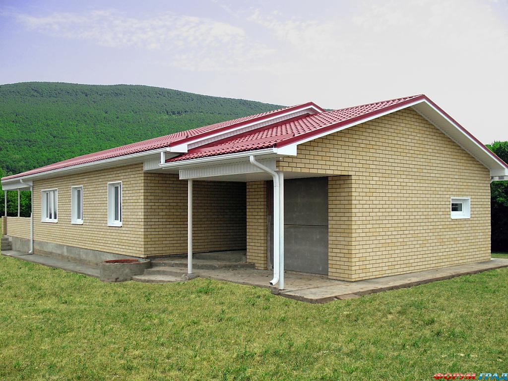 Дом одноэтажный