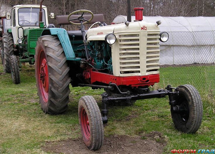 Старые трактора
