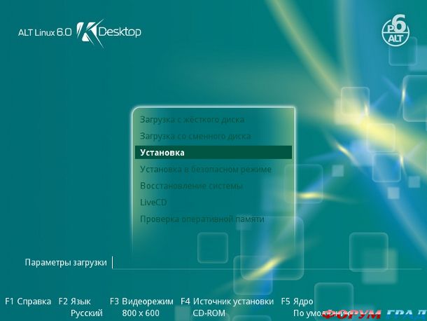 ALT Linux KDesktop 6.0