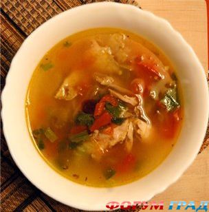 овощной суп с сельдереем