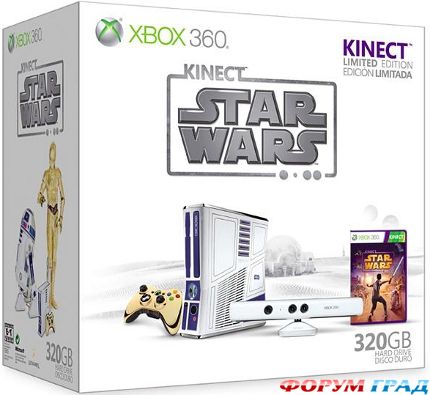 Xbox 360 320 ГБ Kinect